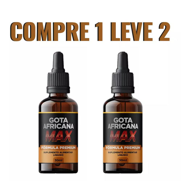 Gota Africana Max 30ml - O Segredo Da Virilidade Masculina - Frete Grátis